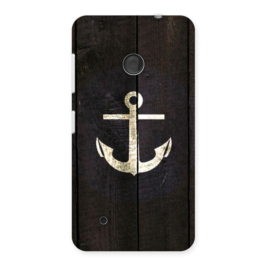Wood Anchor Back Case for Lumia 530