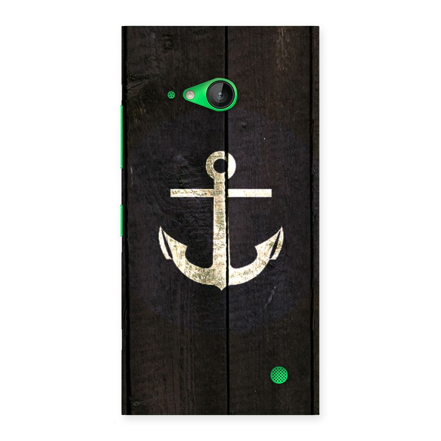 Wood Anchor Back Case for Lumia 730