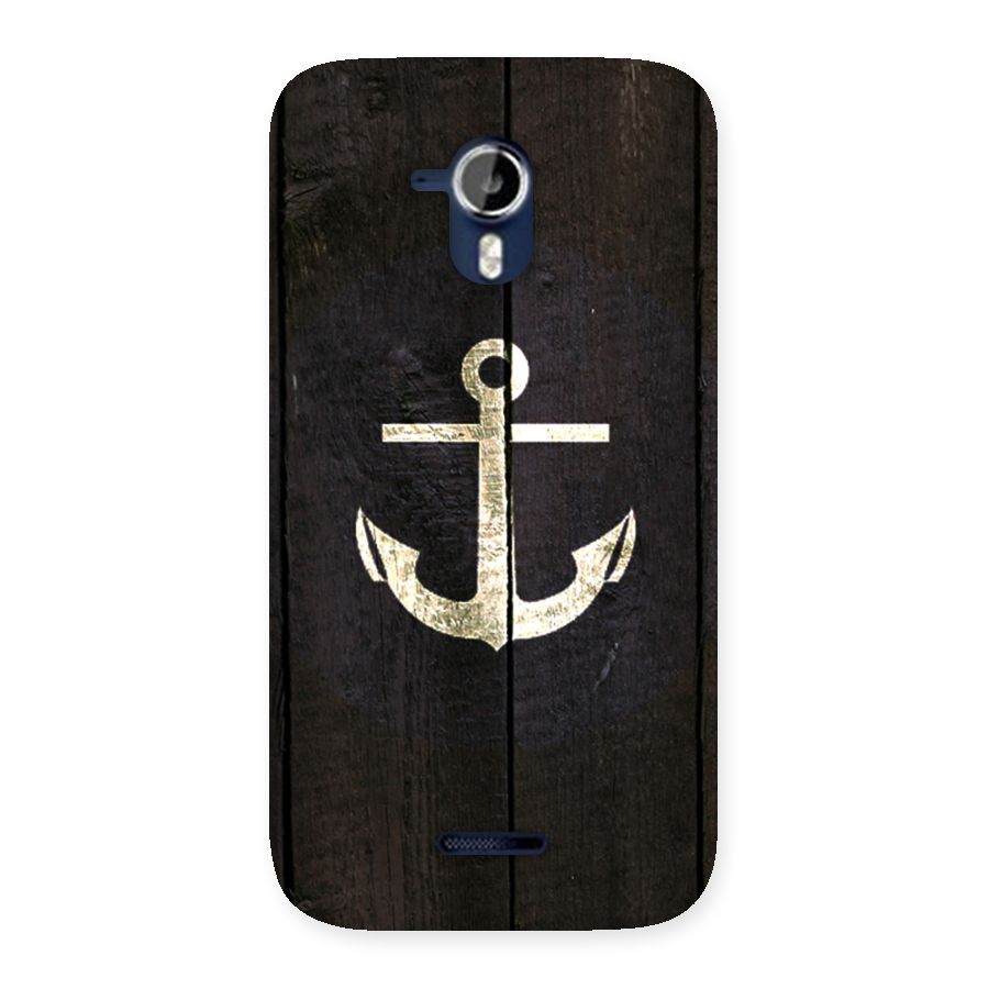 Wood Anchor Back Case for Micromax Canvas Magnus A117