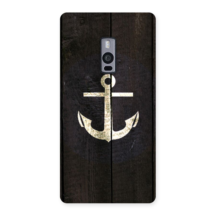 Wood Anchor Back Case for OnePlus Two