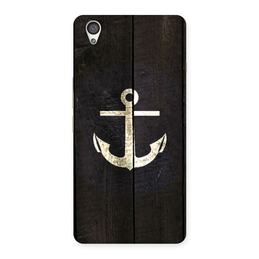 Wood Anchor Back Case for OnePlus X