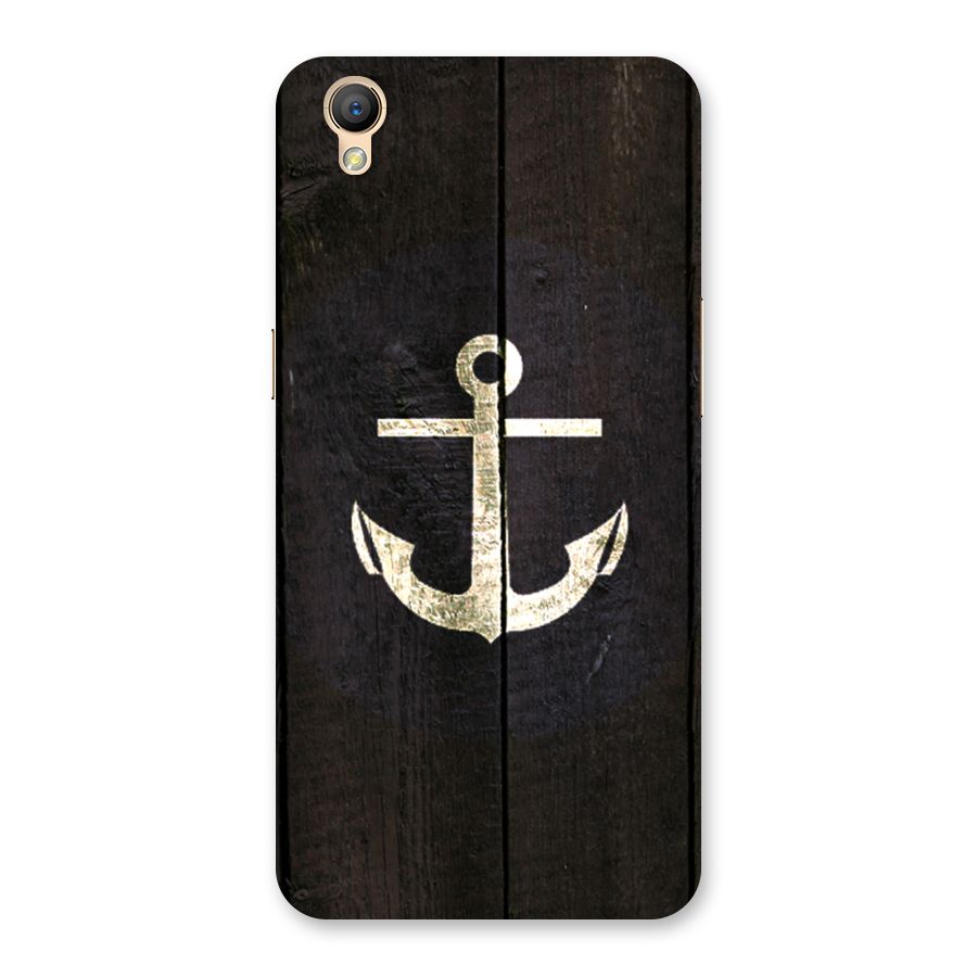 Wood Anchor Back Case for Oppo A37