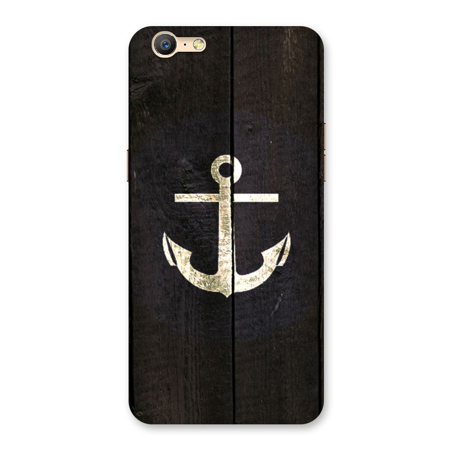 Wood Anchor Back Case for Oppo A57