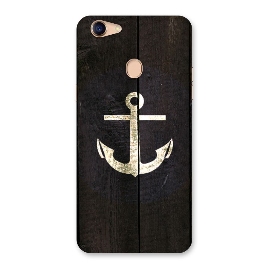 Wood Anchor Back Case for Oppo F5