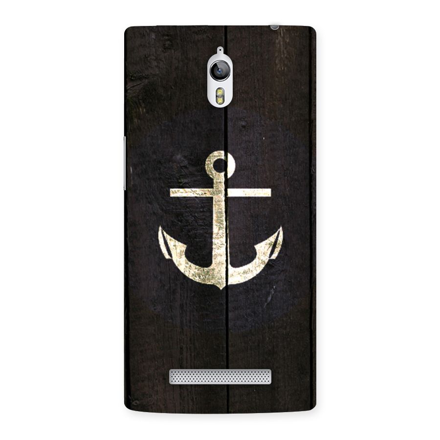 Wood Anchor Back Case for Oppo Find 7