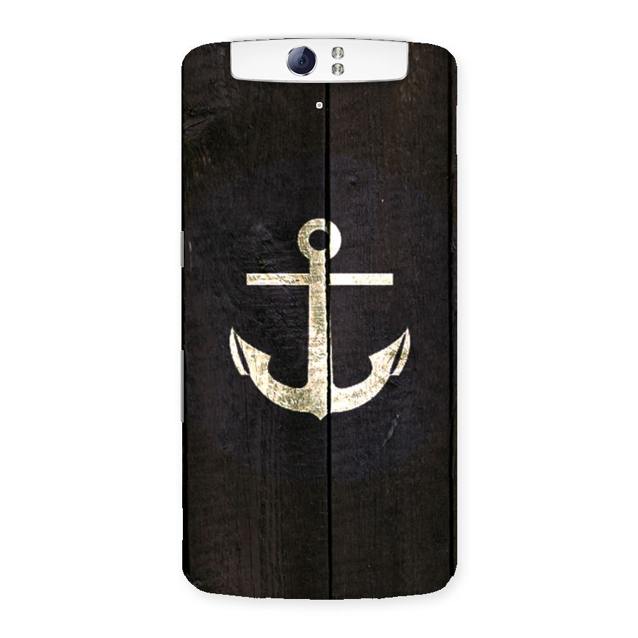 Wood Anchor Back Case for Oppo N1