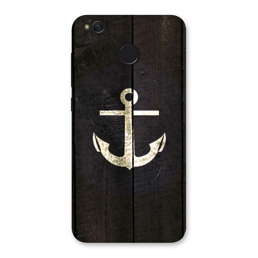 Wood Anchor Back Case for Redmi 4