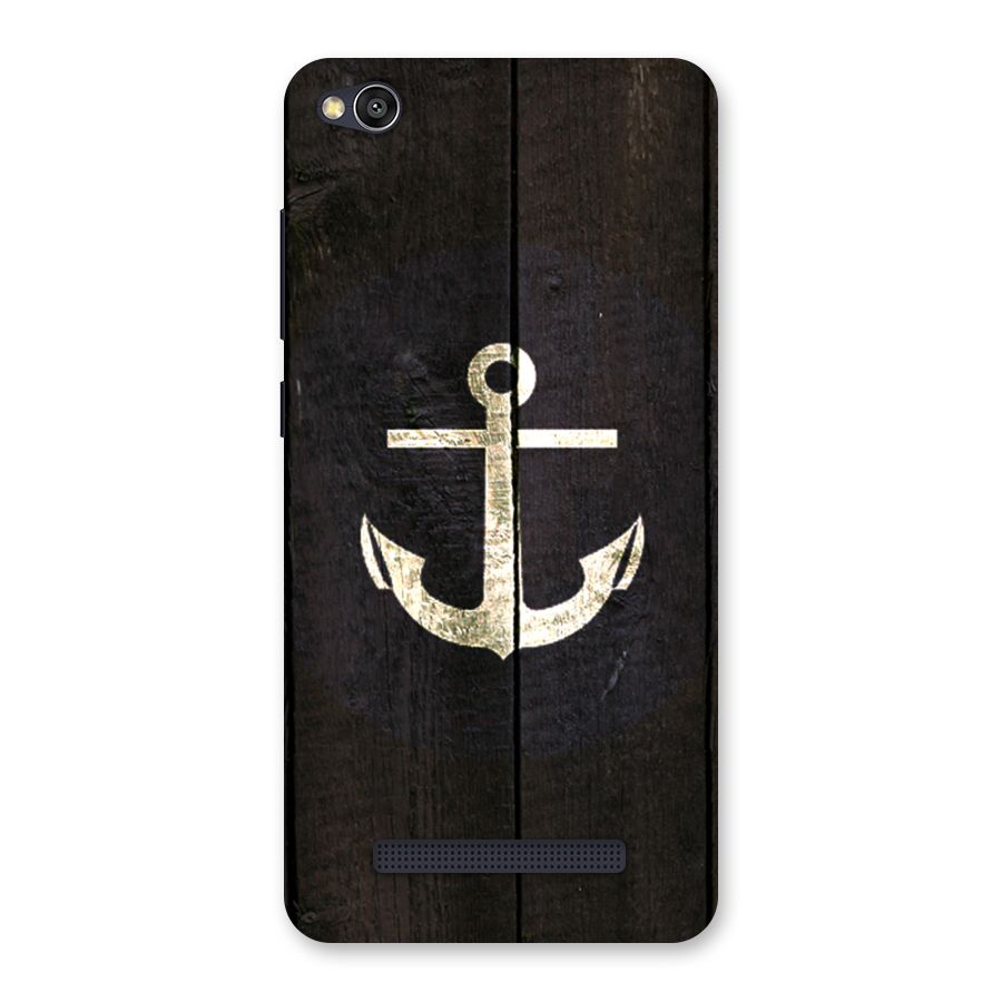 Wood Anchor Back Case for Redmi 4A