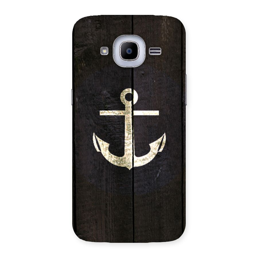 Wood Anchor Back Case for Samsung Galaxy J2 2016