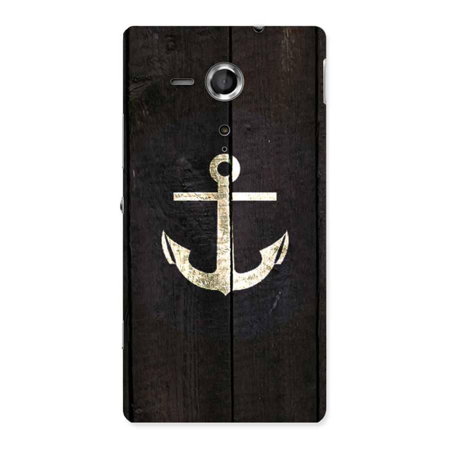 Wood Anchor Back Case for Sony Xperia SP