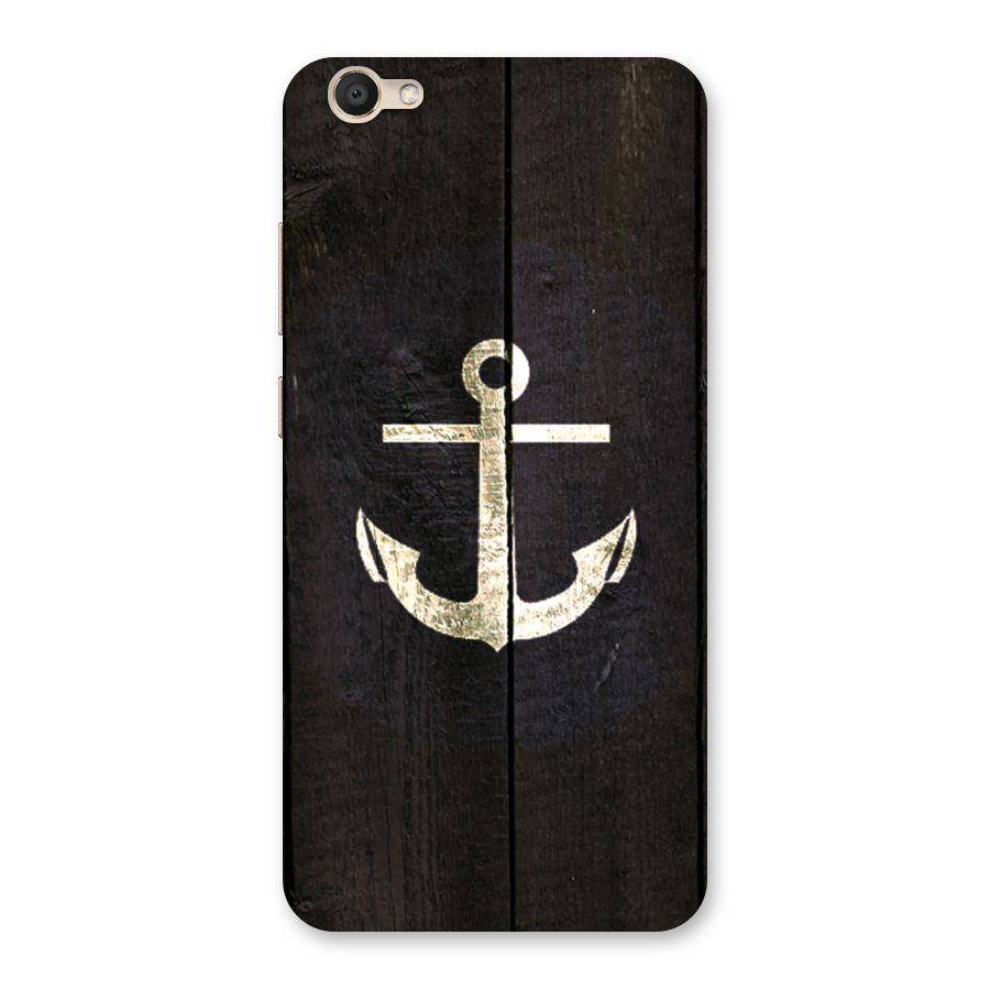 Wood Anchor Back Case for Vivo V5