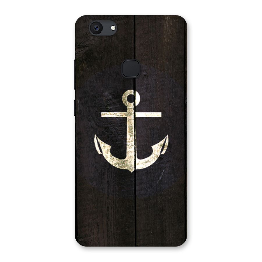 Wood Anchor Back Case for Vivo V7 Plus