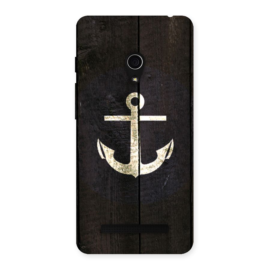 Wood Anchor Back Case for Zenfone 5