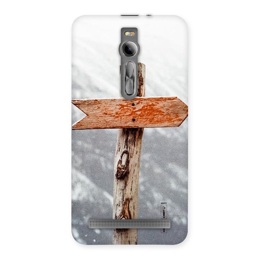 Wood And Snow Back Case for Asus Zenfone 2