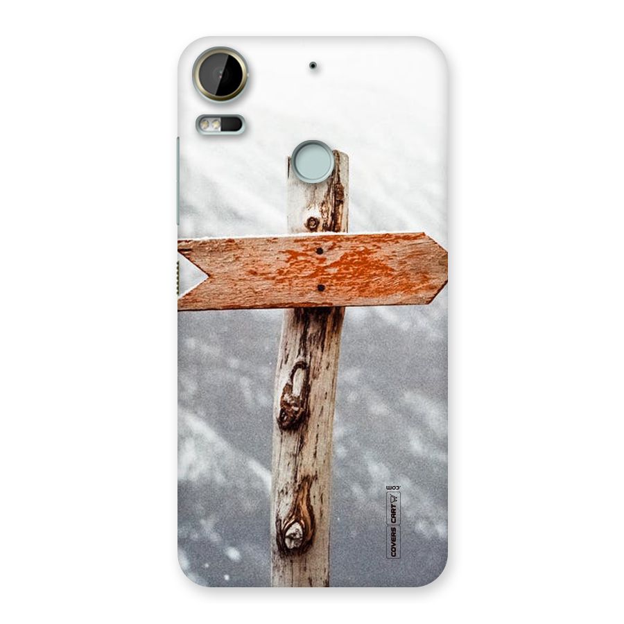 Wood And Snow Back Case for Desire 10 Pro