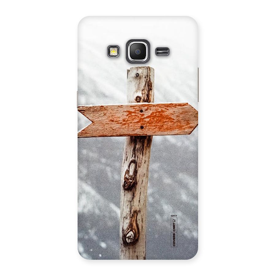 Wood And Snow Back Case for Galaxy Grand Prime
