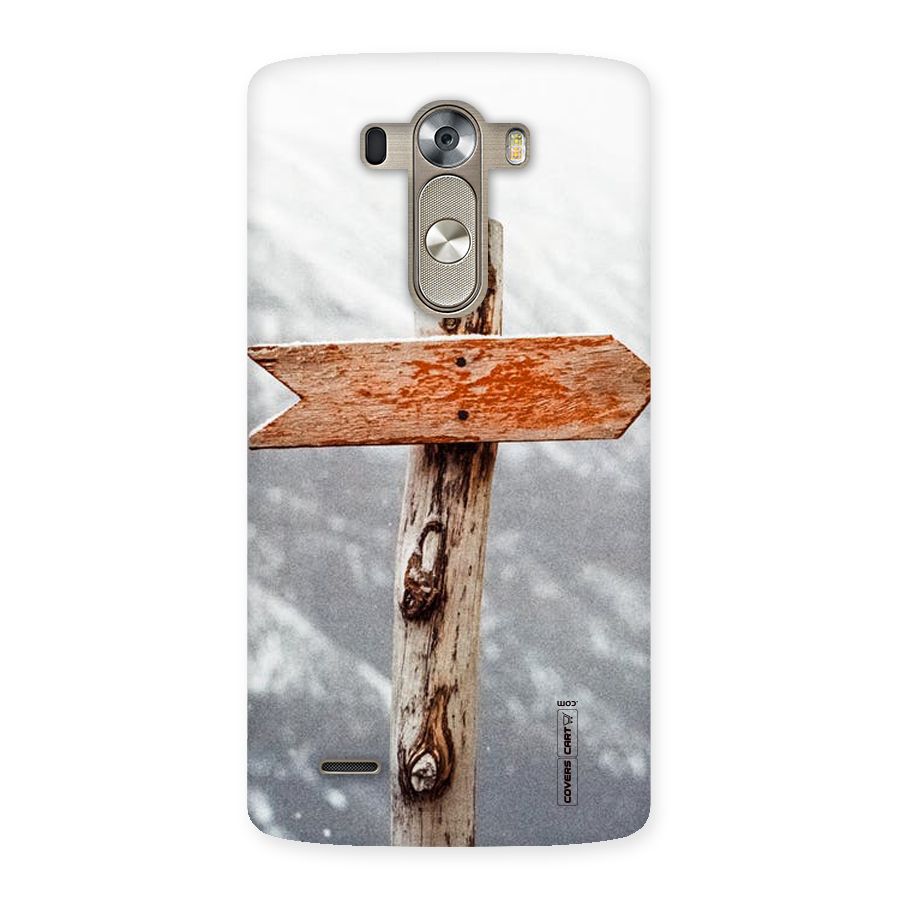 Wood And Snow Back Case for LG G3