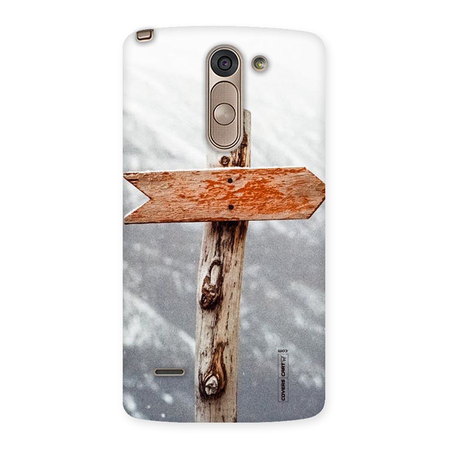 Wood And Snow Back Case for LG G3 Stylus
