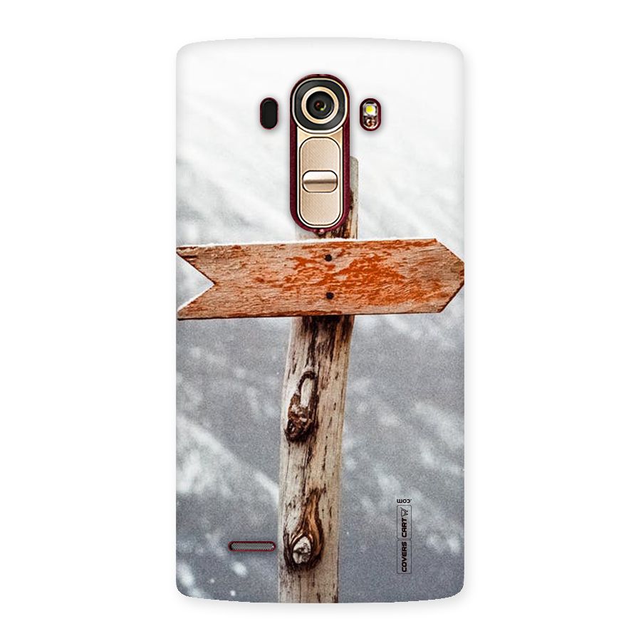 Wood And Snow Back Case for LG G4