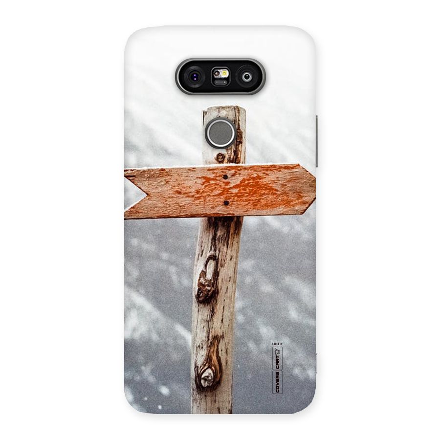 Wood And Snow Back Case for LG G5