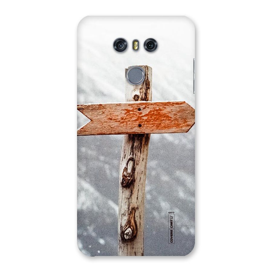 Wood And Snow Back Case for LG G6