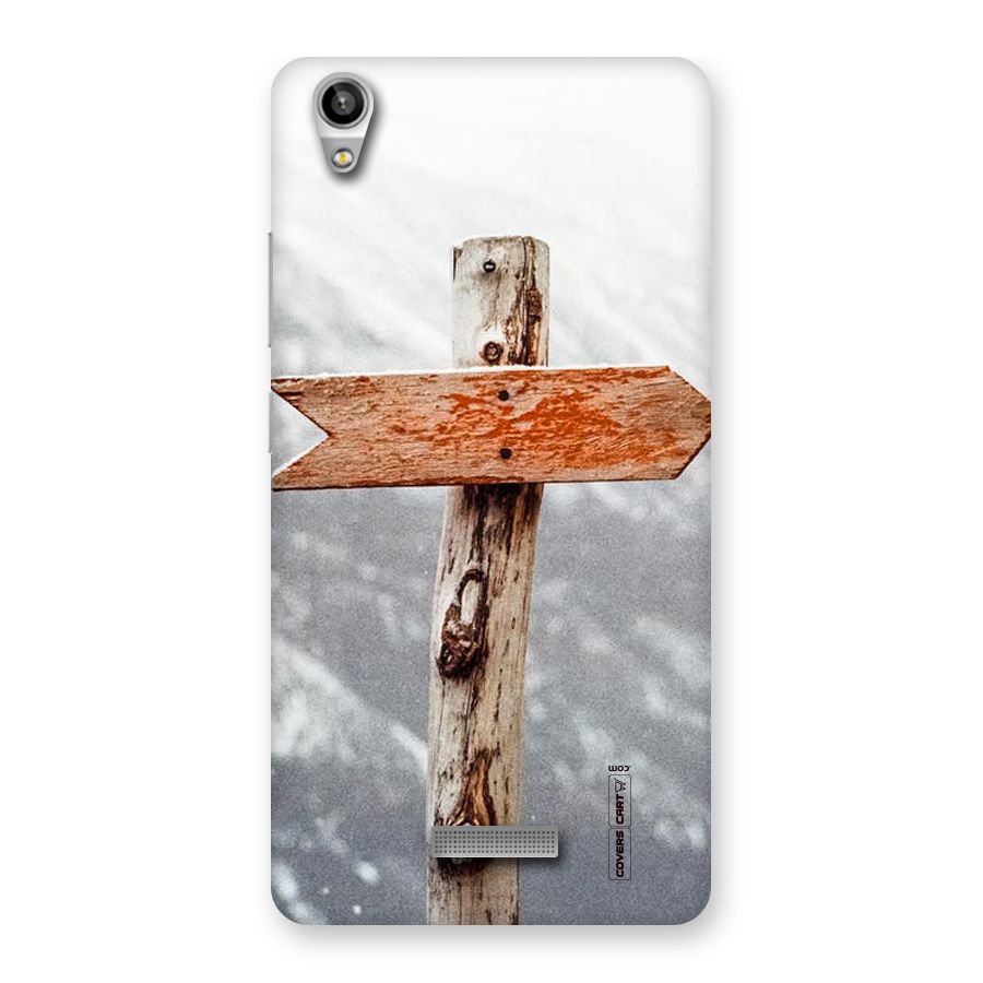 Wood And Snow Back Case for Lava-Pixel-V1