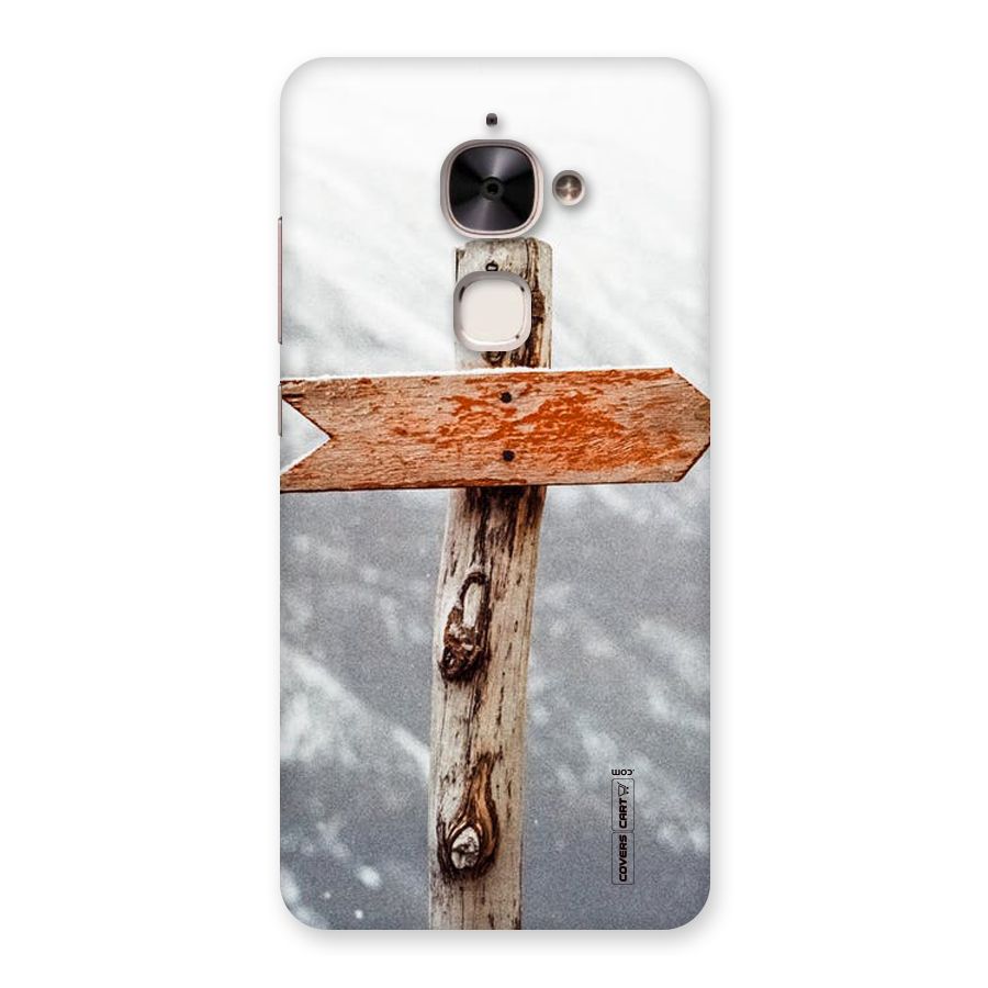 Wood And Snow Back Case for Le 2