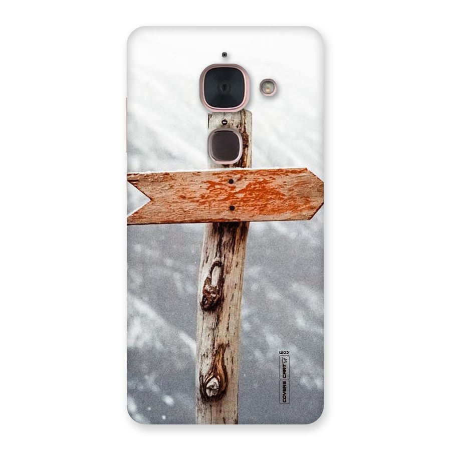 Wood And Snow Back Case for Le Max 2