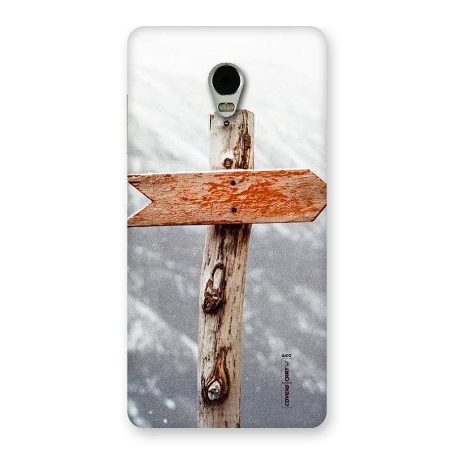 Wood And Snow Back Case for Lenovo Vibe P1