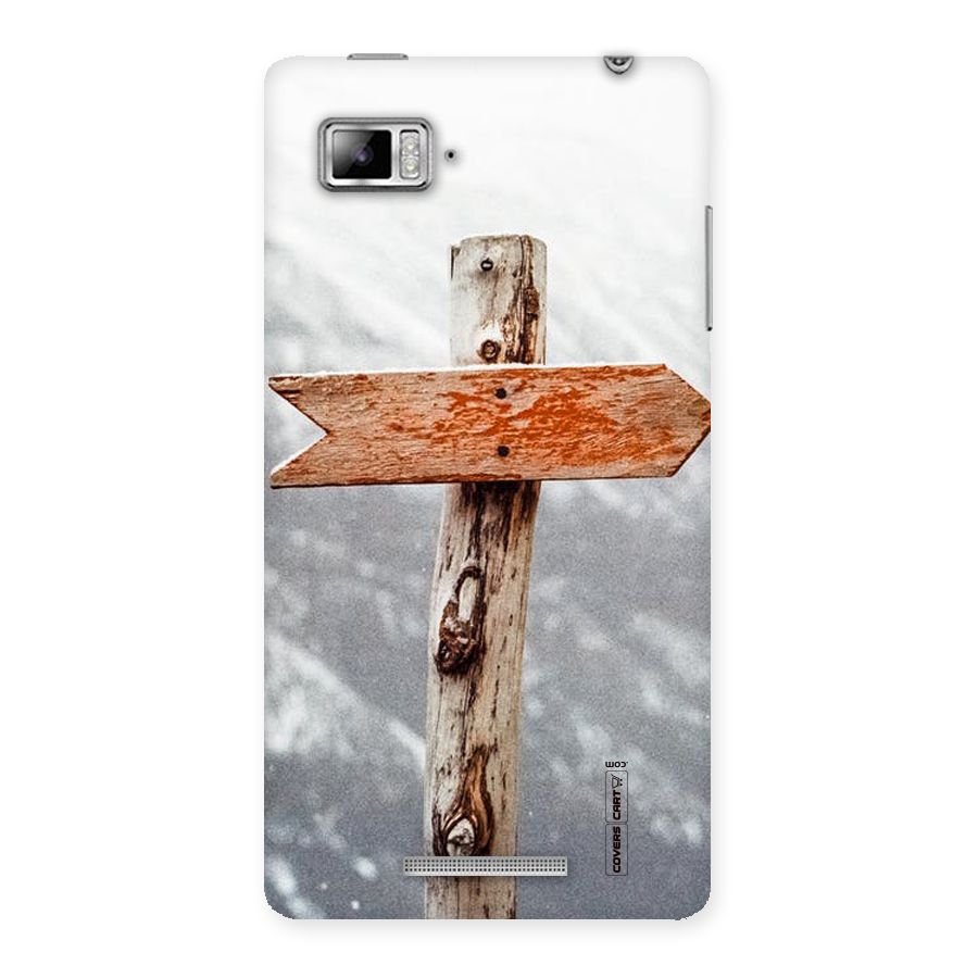 Wood And Snow Back Case for Lenovo Vibe Z K910
