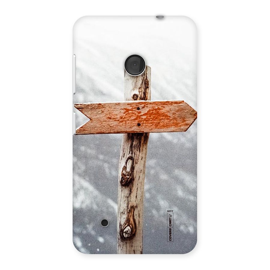 Wood And Snow Back Case for Lumia 530