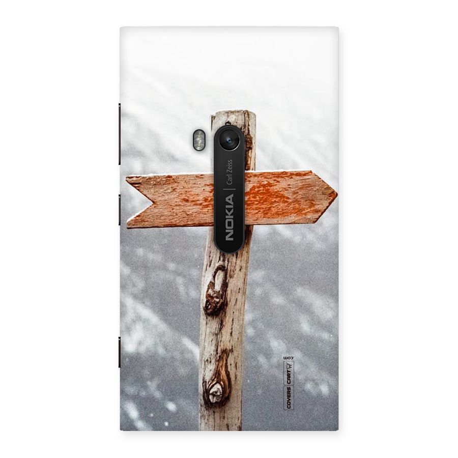 Wood And Snow Back Case for Lumia 920