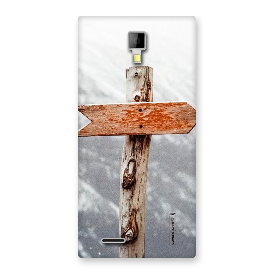 Wood And Snow Back Case for Micromax Canvas Xpress A99
