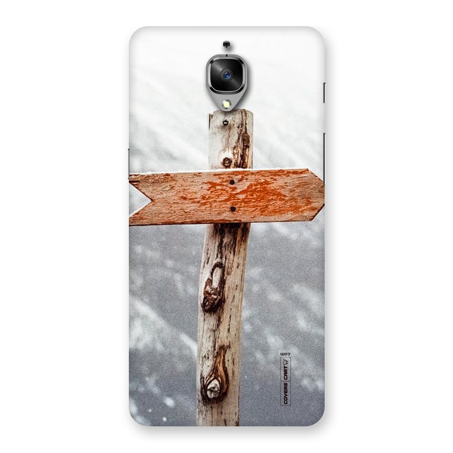 Wood And Snow Back Case for OnePlus 3