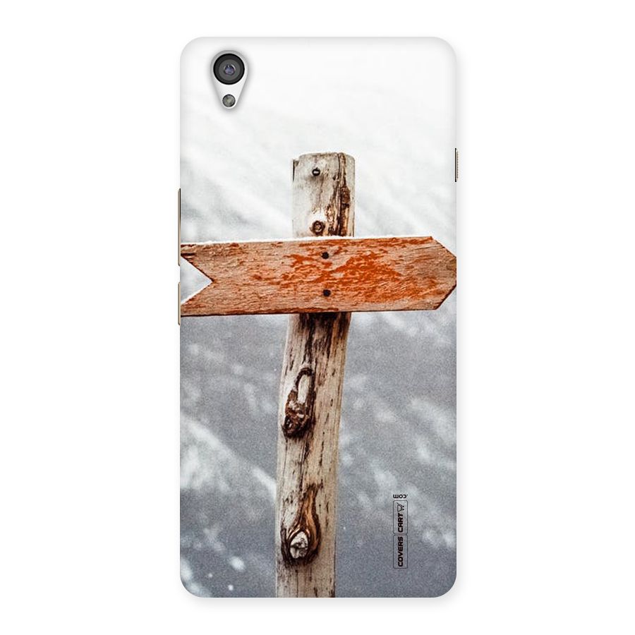 Wood And Snow Back Case for OnePlus X