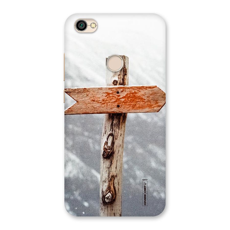 Wood And Snow Back Case for Redmi Y1 2017