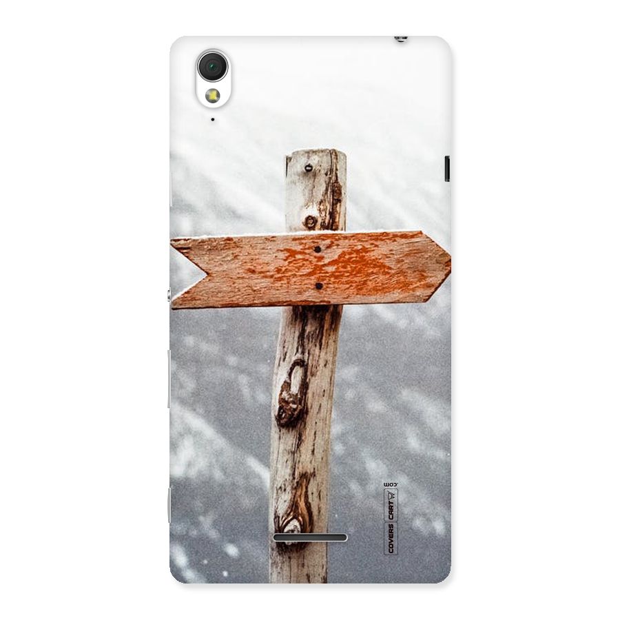 Wood And Snow Back Case for Sony Xperia T3