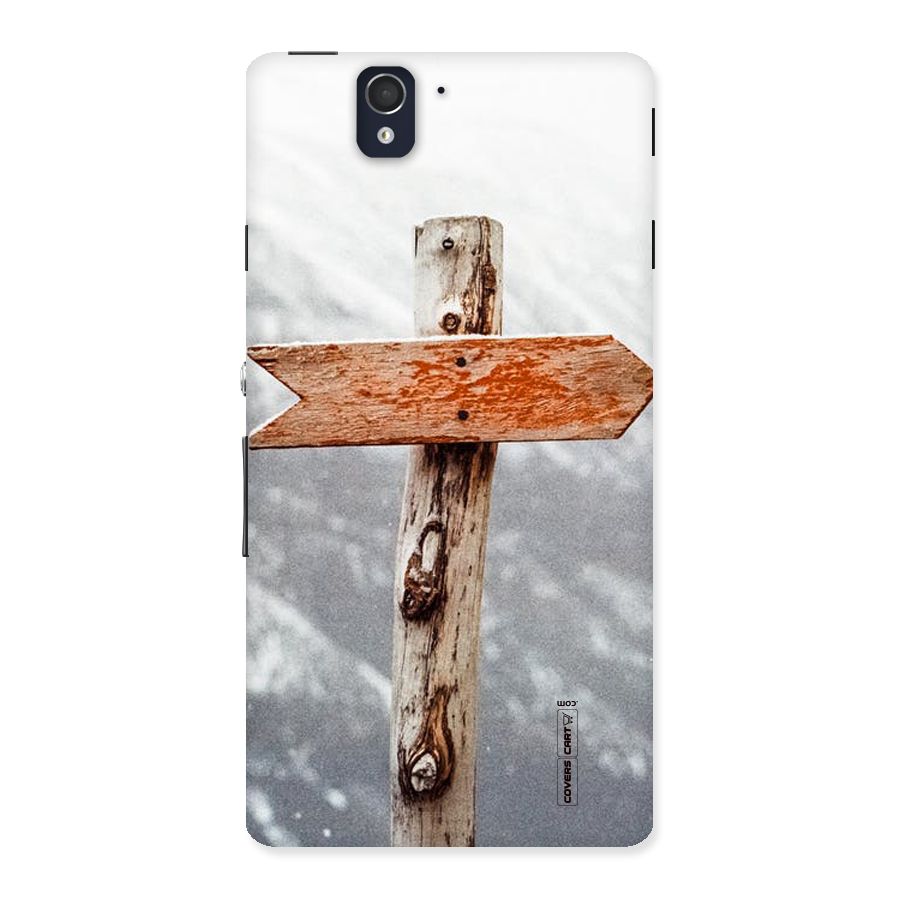 Wood And Snow Back Case for Sony Xperia Z