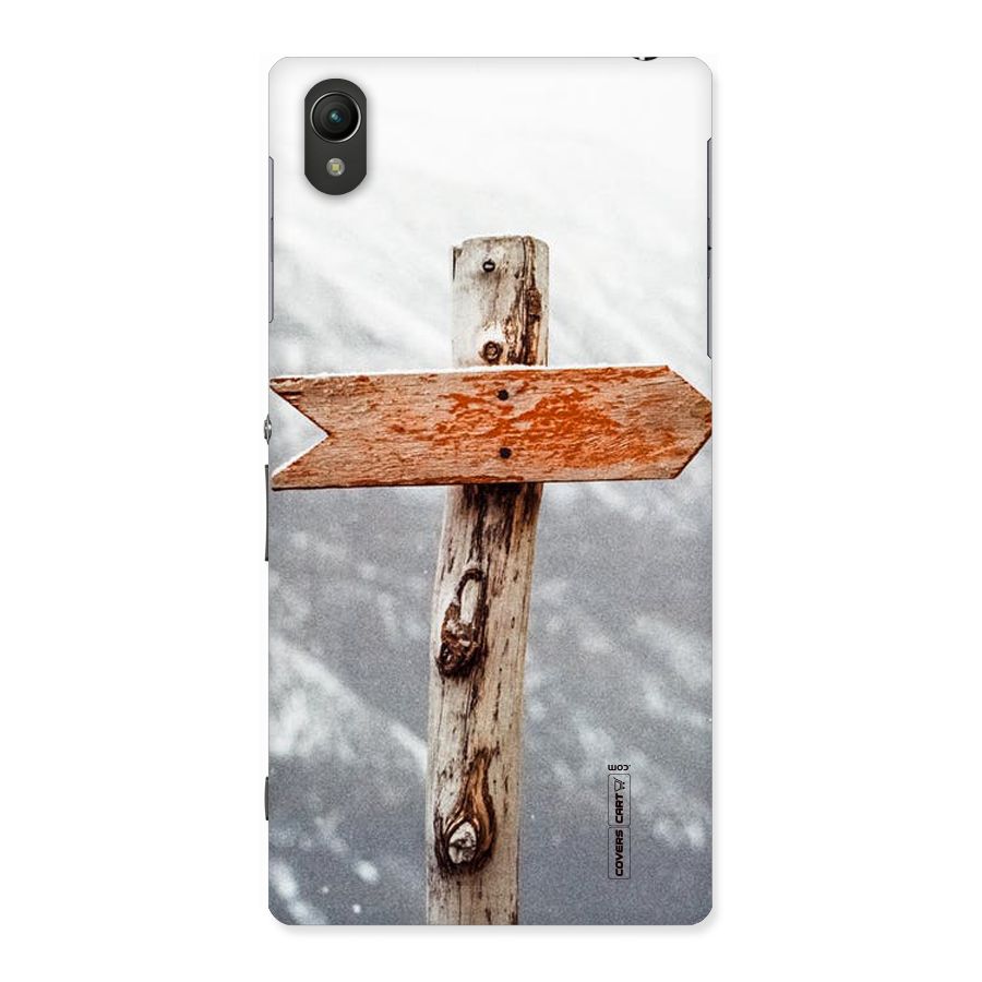 Wood And Snow Back Case for Sony Xperia Z1