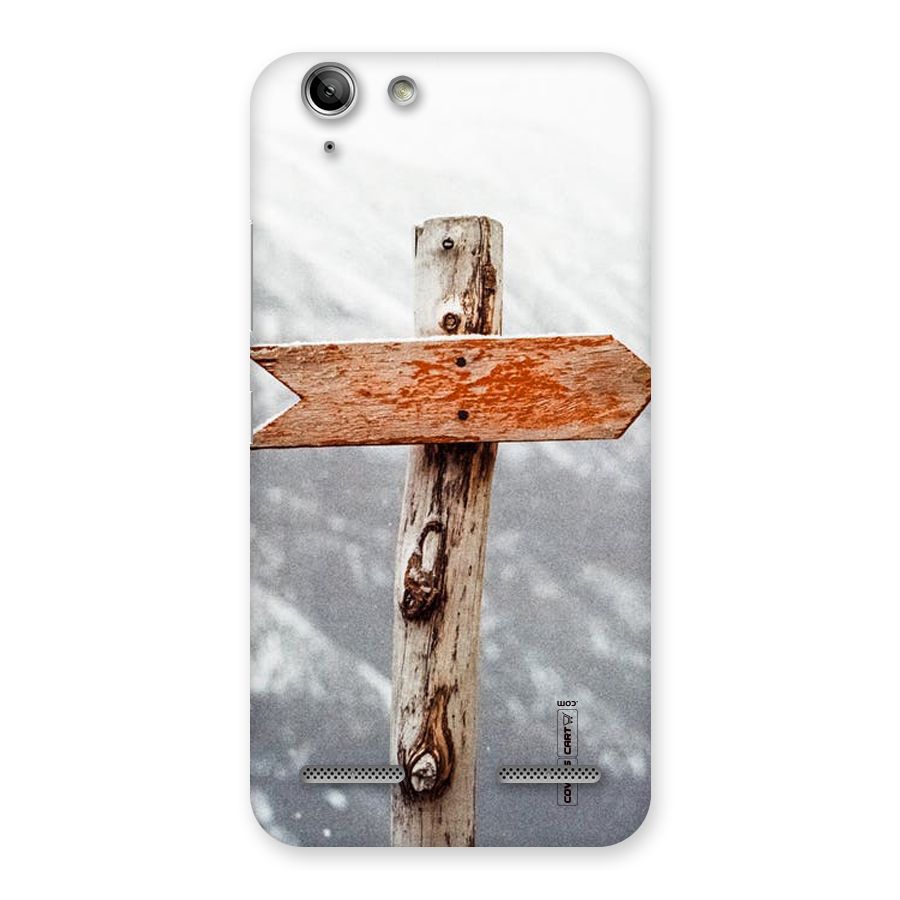 Wood And Snow Back Case for Vibe K5