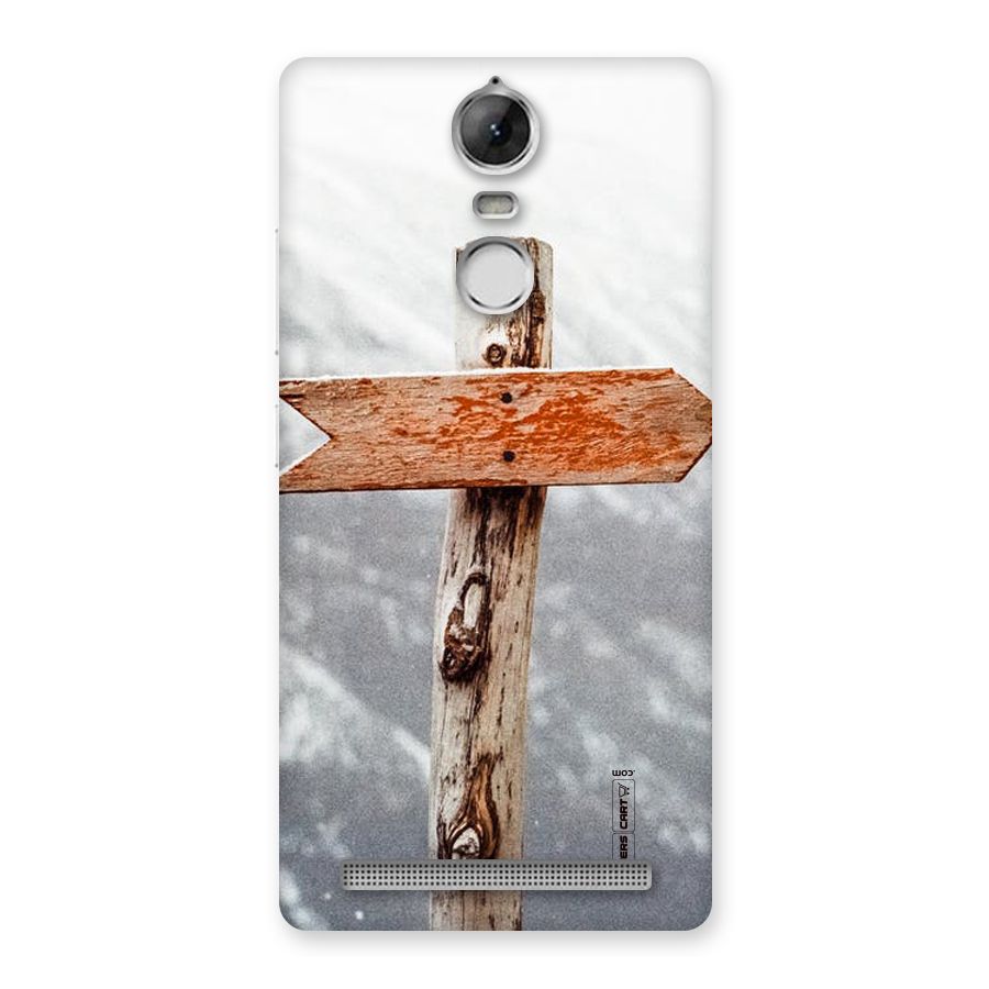 Wood And Snow Back Case for Vibe K5 Note