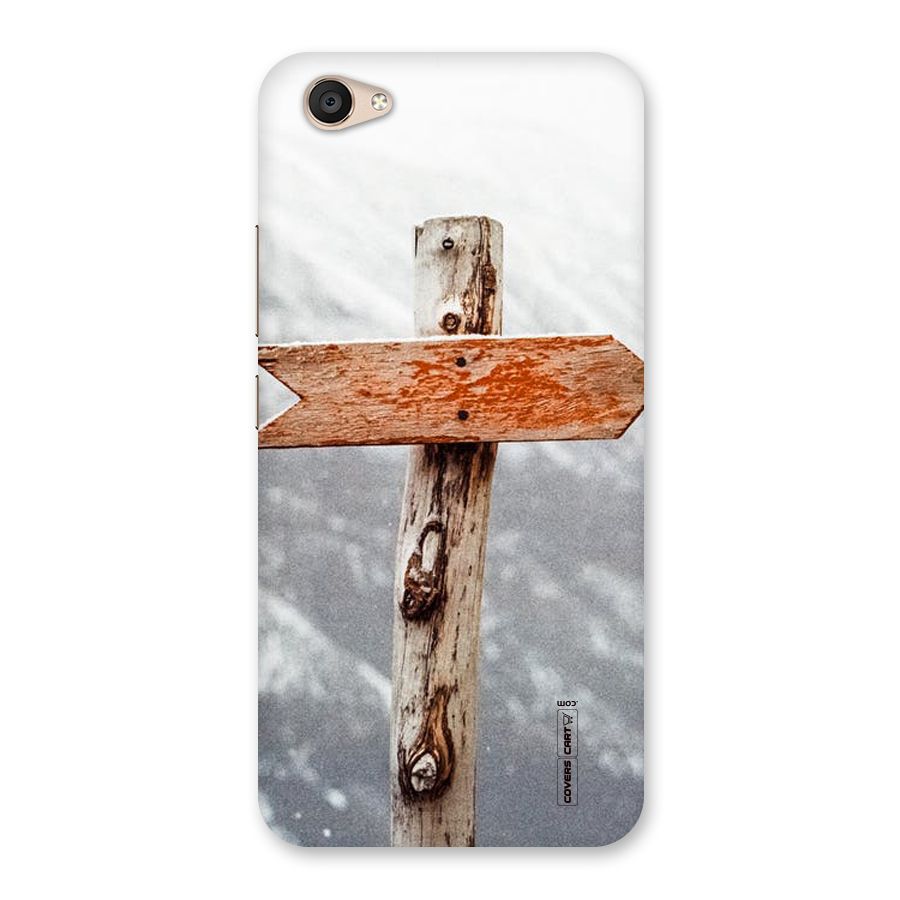 Wood And Snow Back Case for Vivo V5 Plus