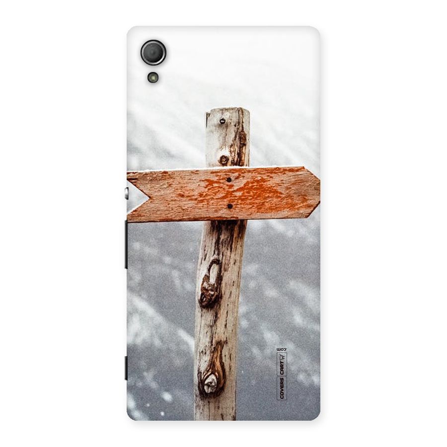 Wood And Snow Back Case for Xperia Z4