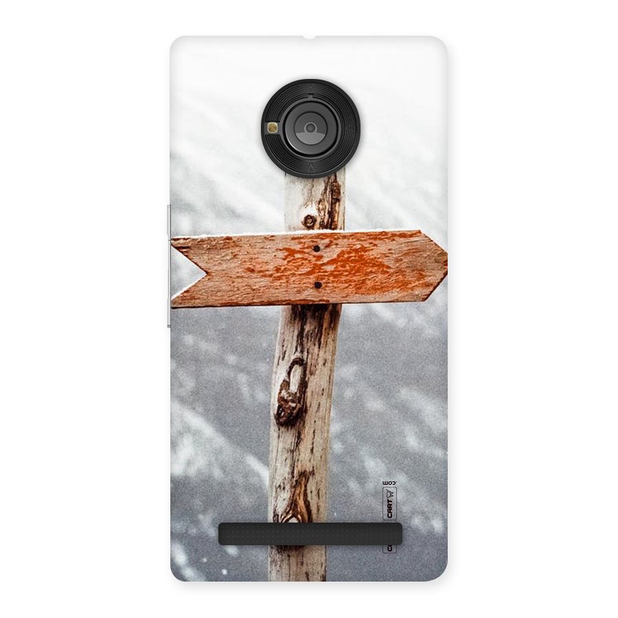 Wood And Snow Back Case for Yu Yuphoria