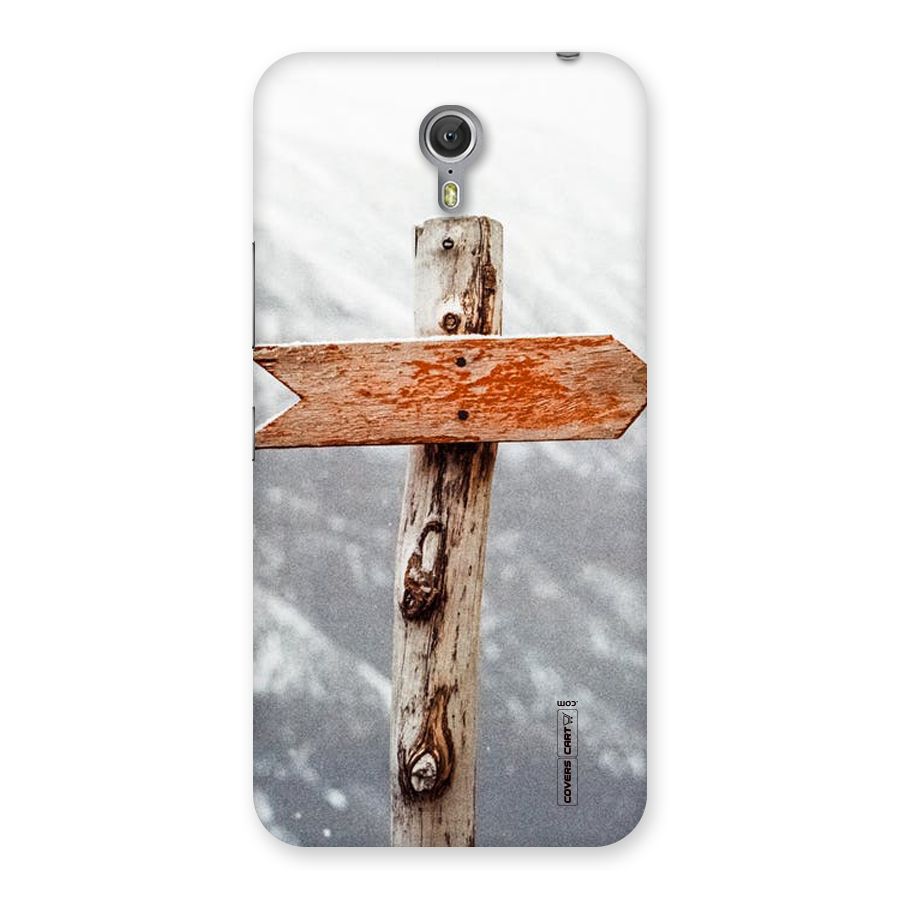 Wood And Snow Back Case for Zuk Z1