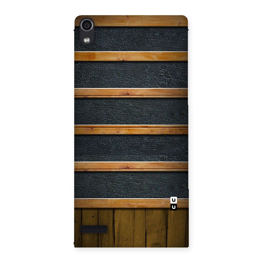 Wood Design Back Case for Ascend P6