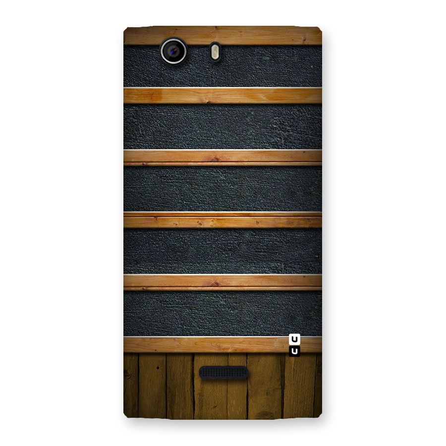 Wood Design Back Case for Canvas Nitro 2 E311