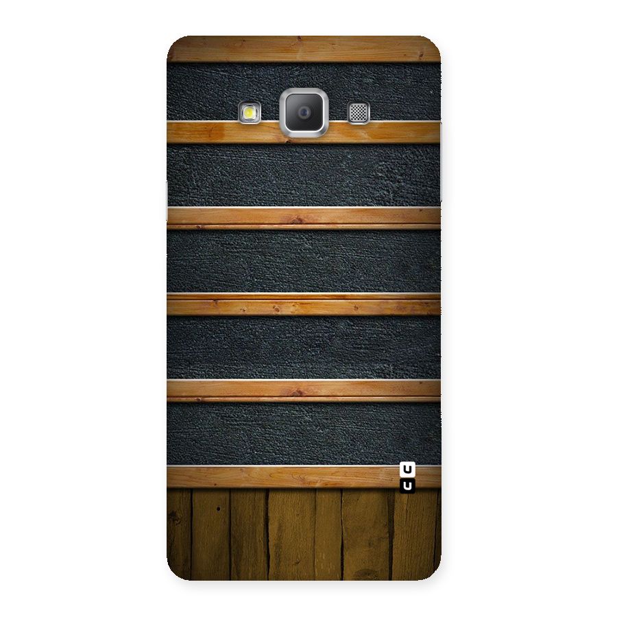 Wood Design Back Case for Galaxy A7