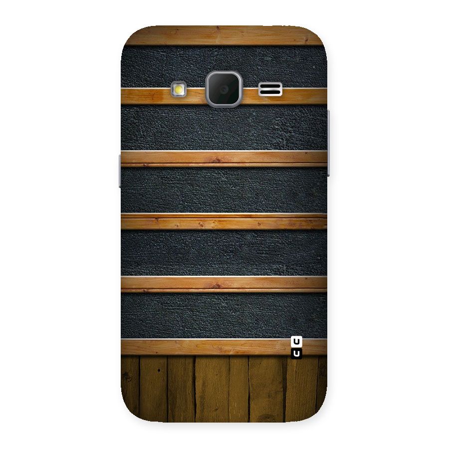 Wood Design Back Case for Galaxy Core Prime
