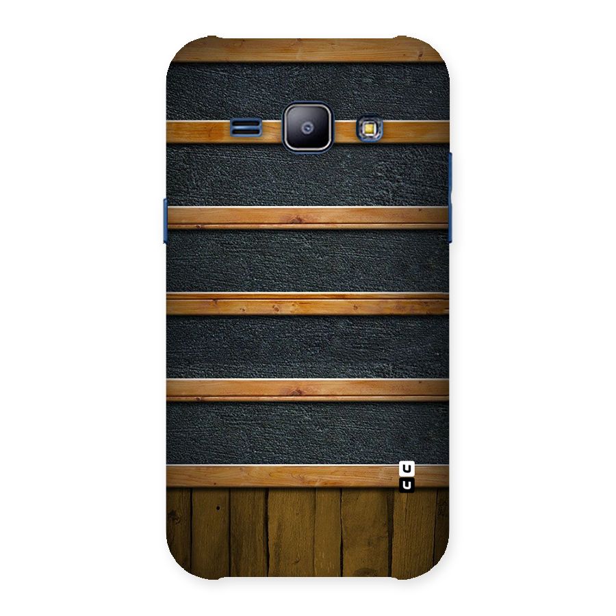 Wood Design Back Case for Galaxy J1